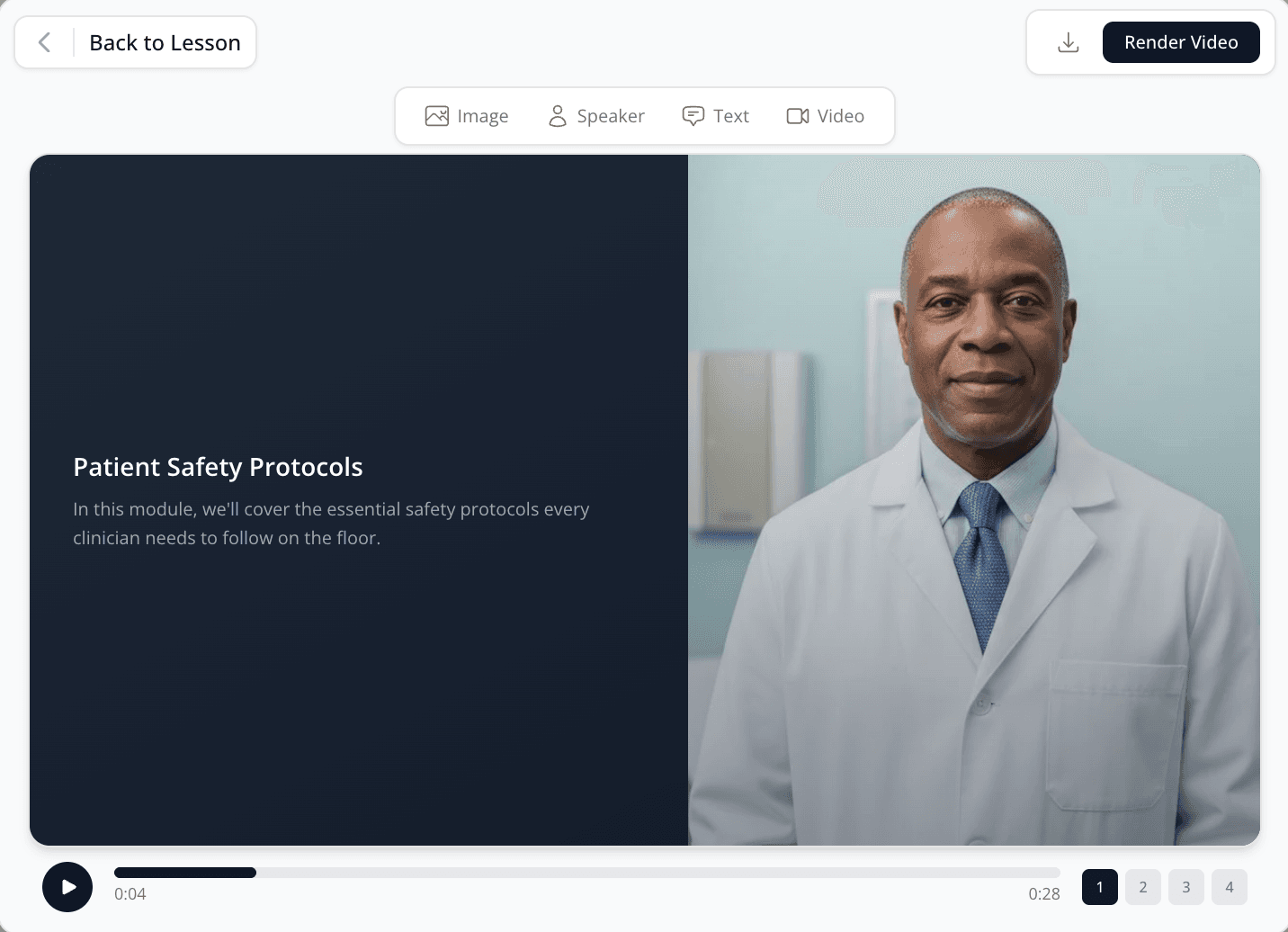 Mindsmith custom video editor