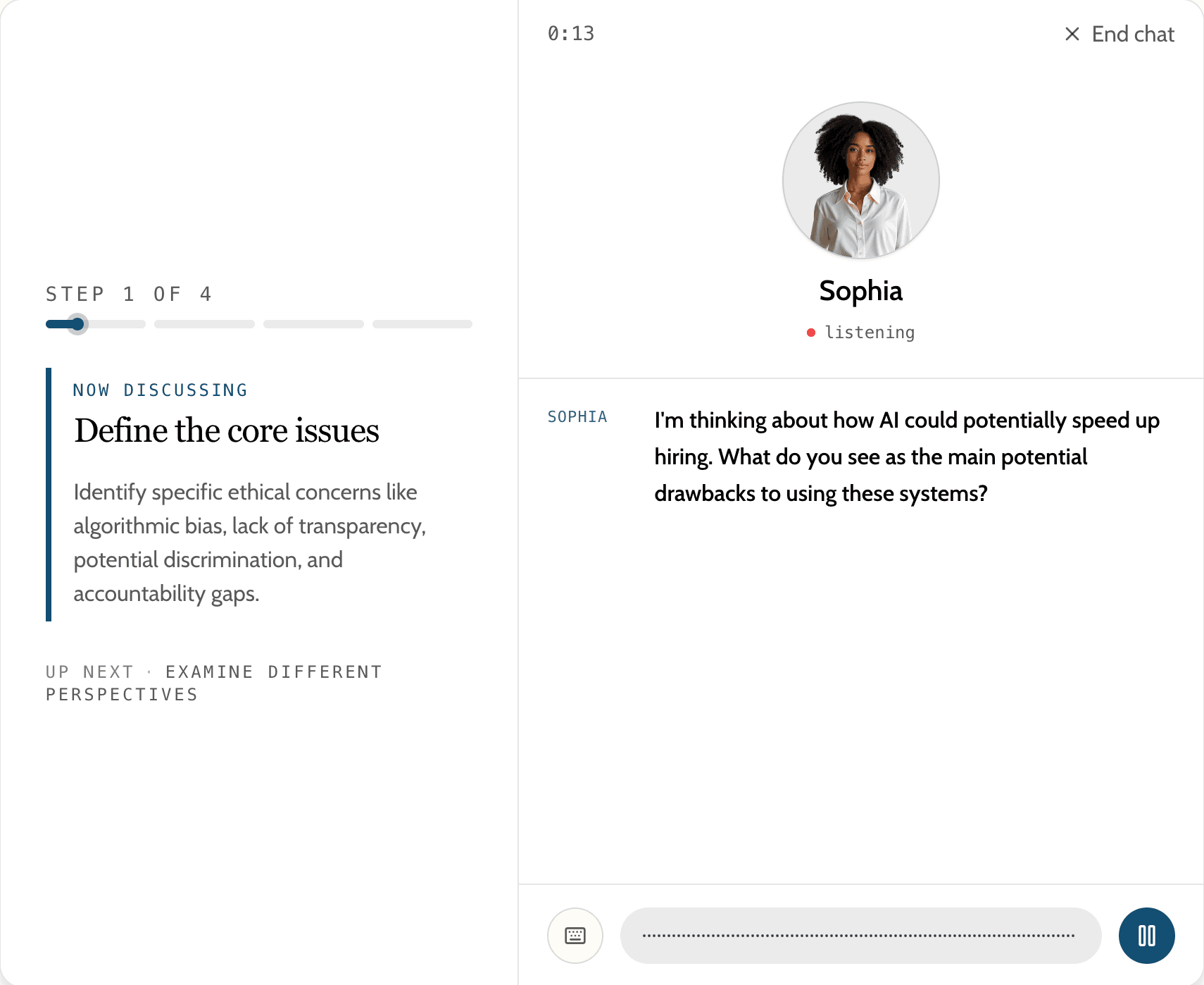Conversations: new UI and author grading controls
