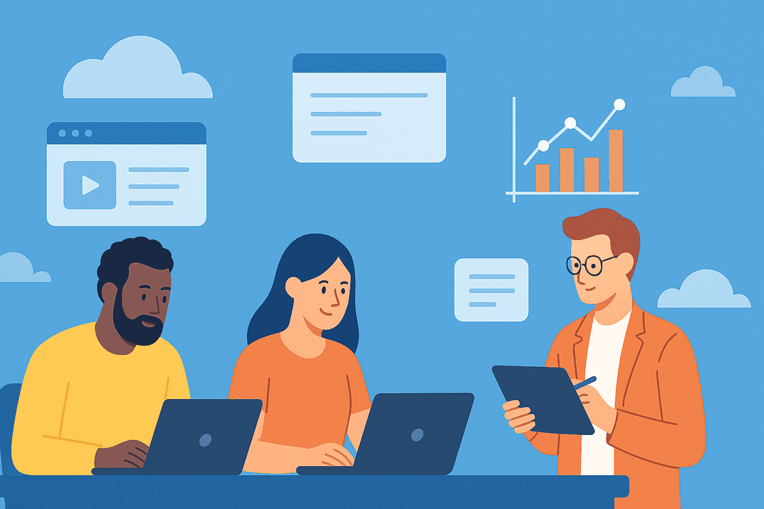 LMS‑Light: When an Authoring Tool Is Enough