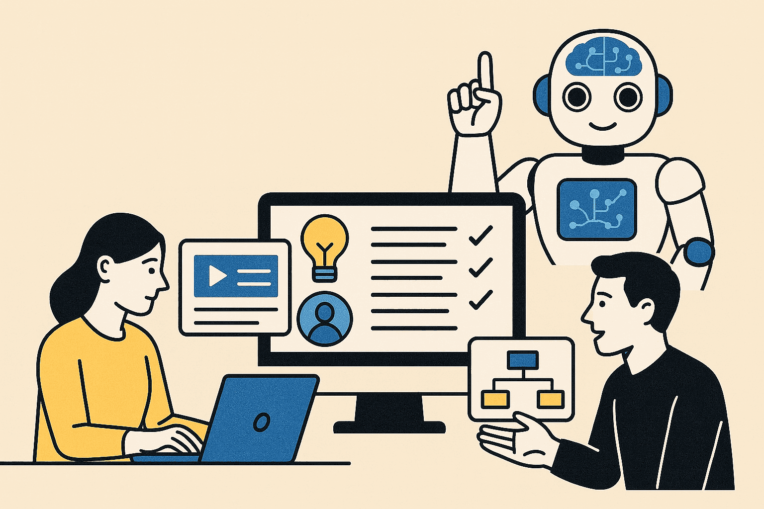 Beyond Templates: AI-Generated eLearning Design