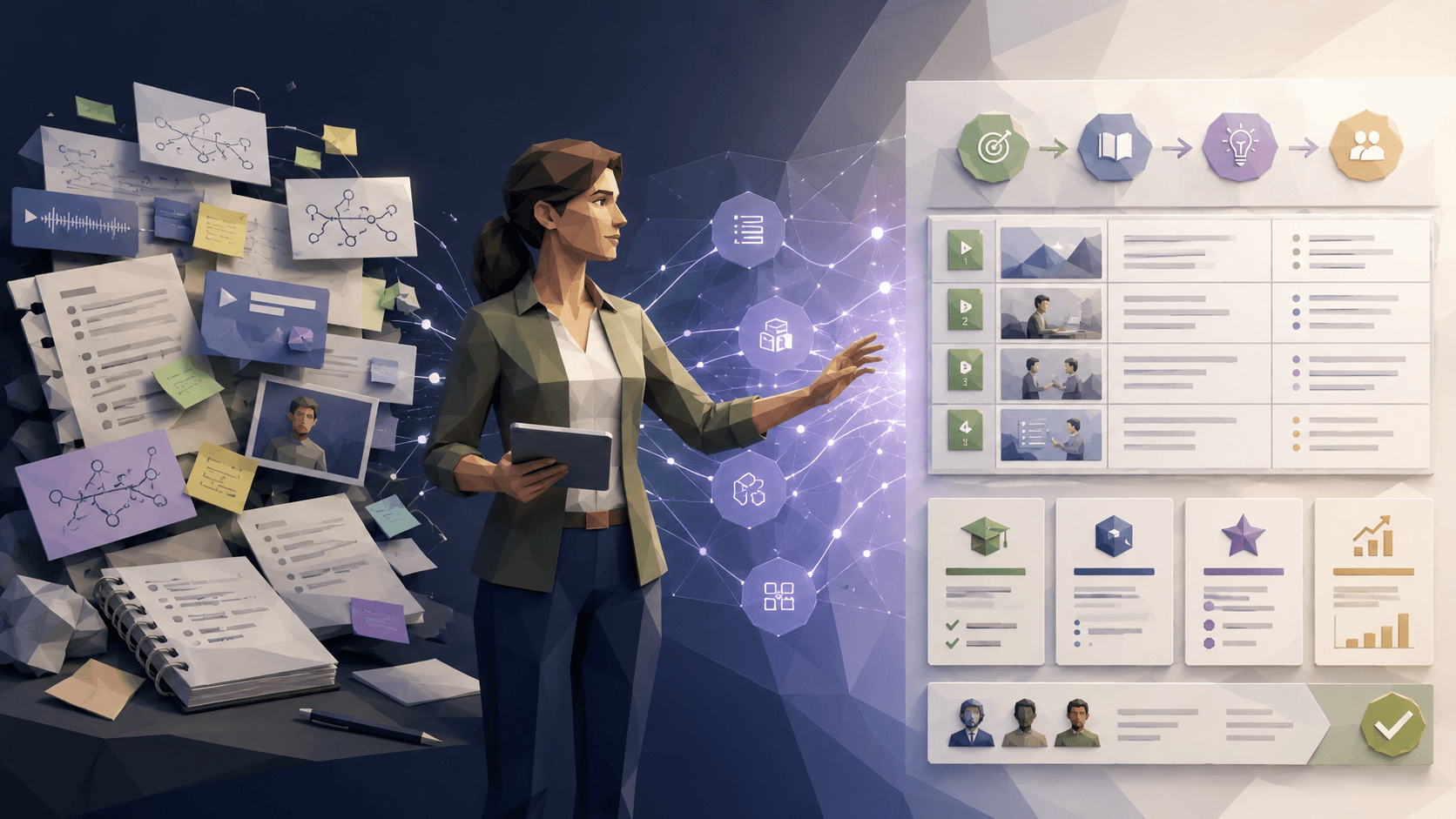 Automated Storyboarding: From SME Interview to Outline in Minutes